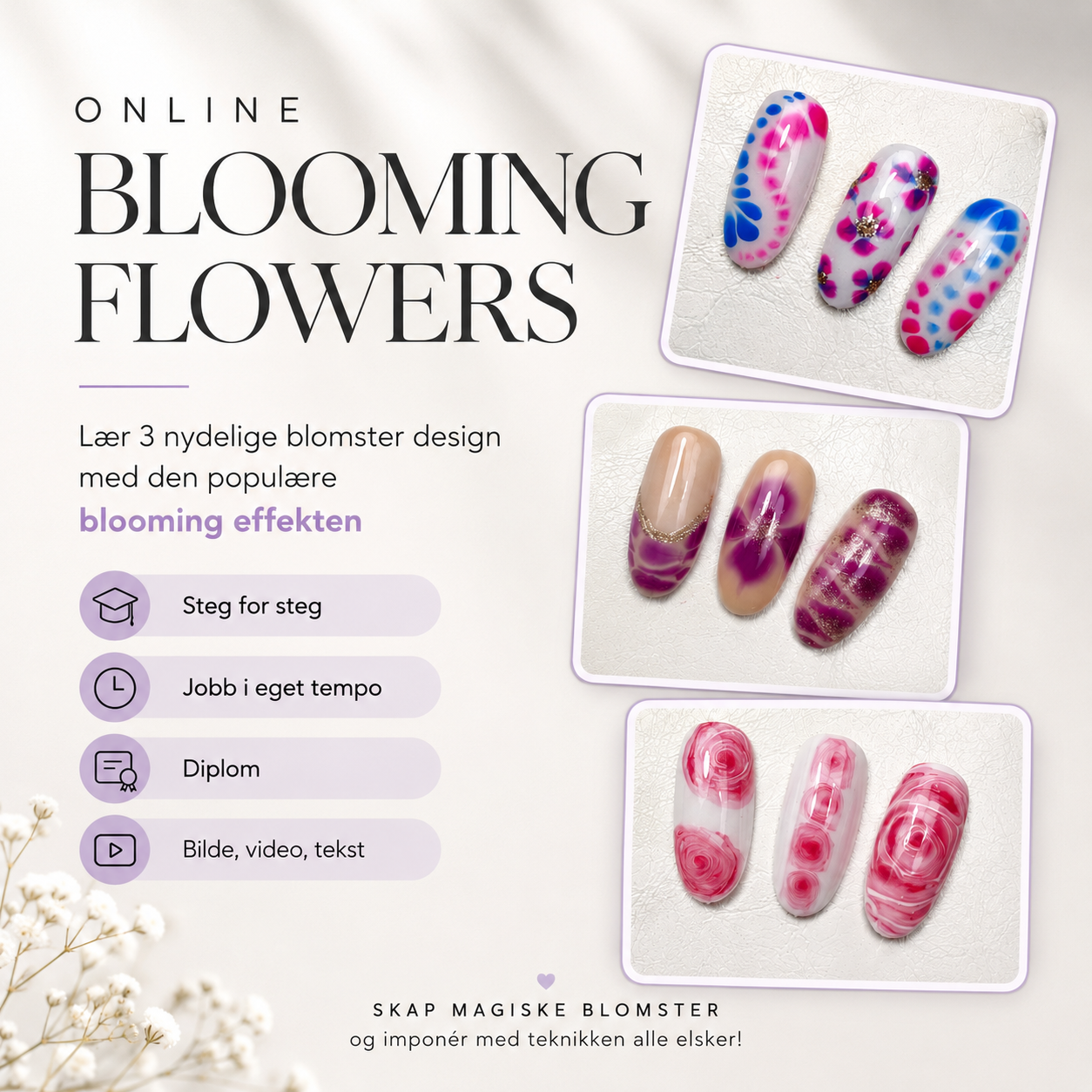 ONLINE BLOOMING FLOWERS KURS