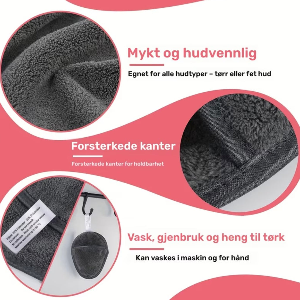 Sminkefjerner - gjenbrukbar