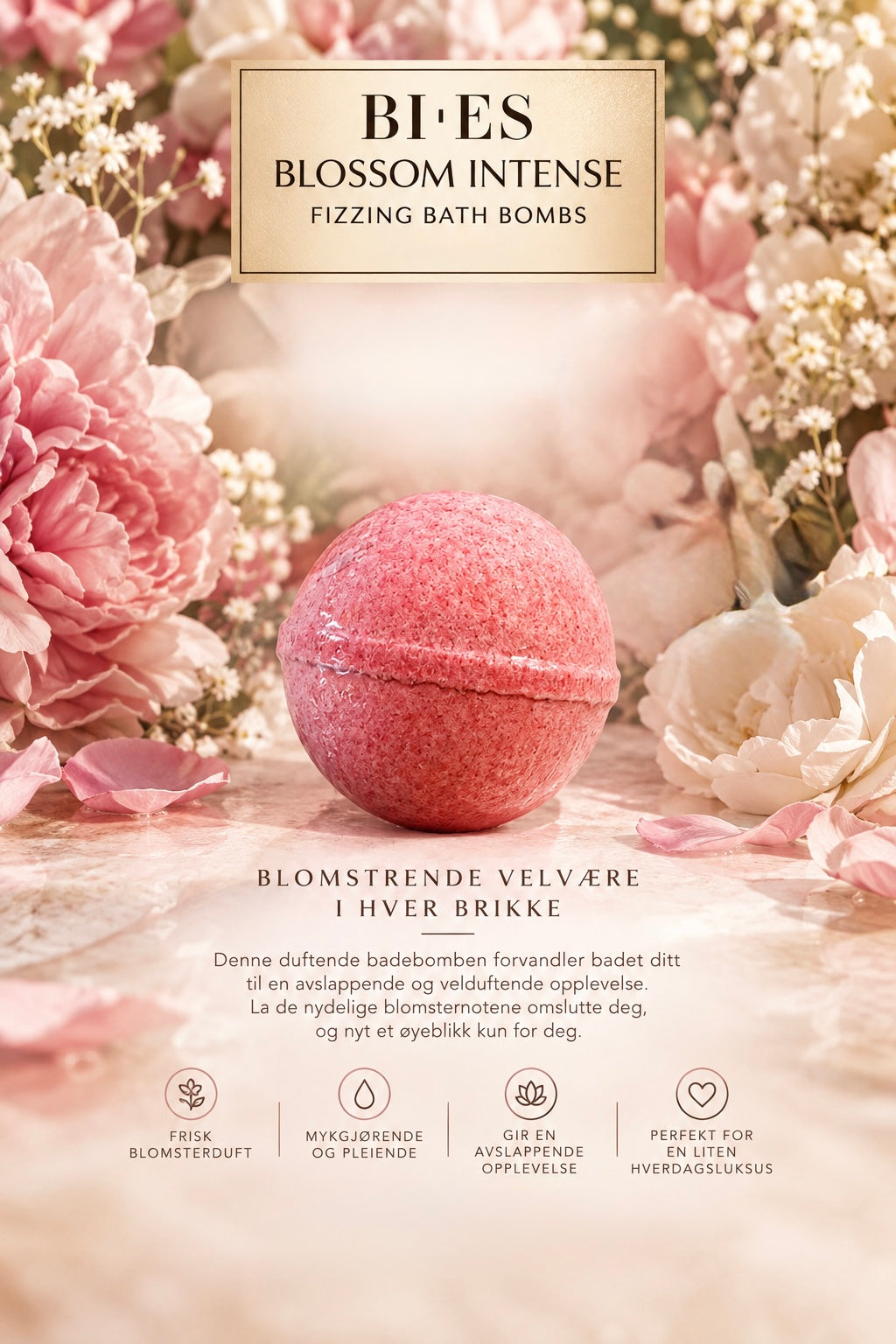Badebomde - blossom intense