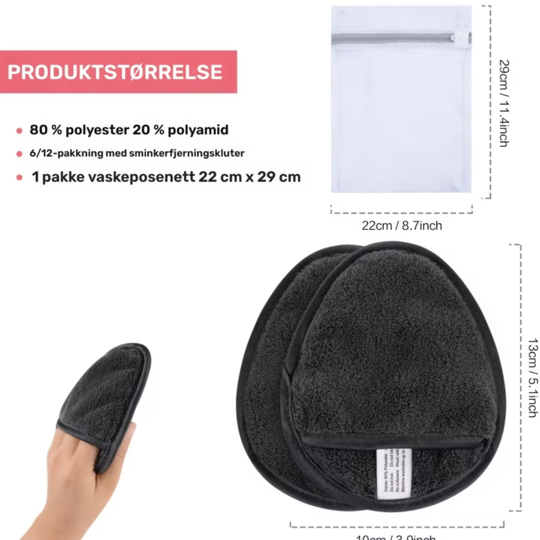 Sminkefjerner - gjenbrukbar