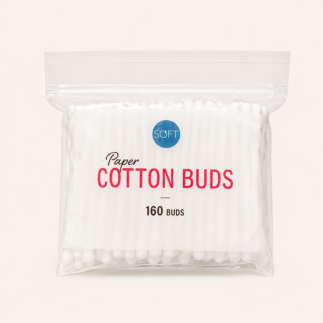 Q tips/bomulls pinner - vanlige
