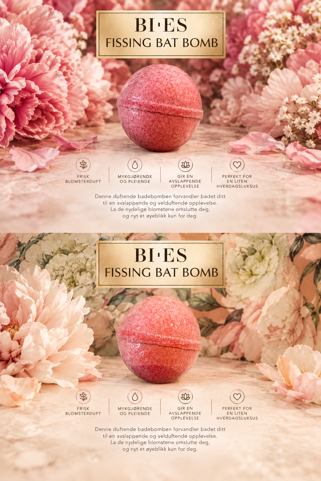 Badebomde - blossom intense